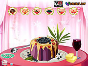 Флеш игра онлайн Декор Bundt торт